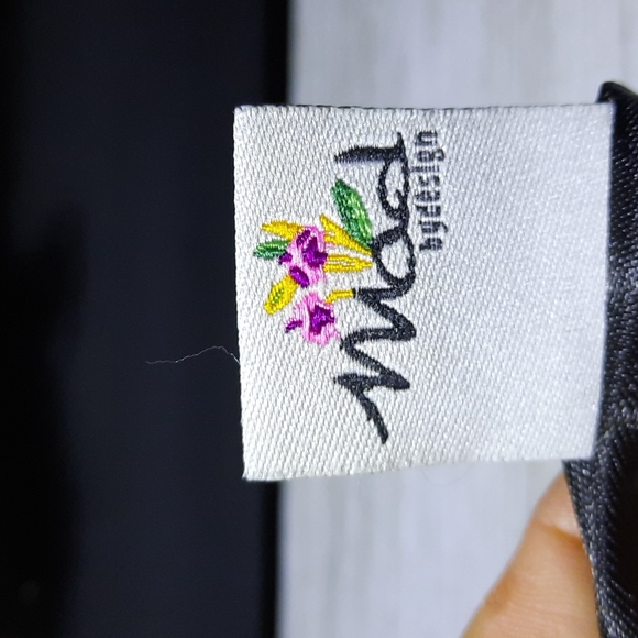 Handmade Silk Mother of Pearl Crossbody Purse Wedding Formal Party Prom Dance - Picture 6 of 8